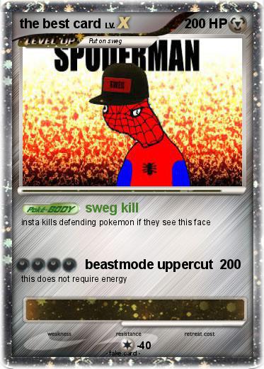 Pokemon the best card