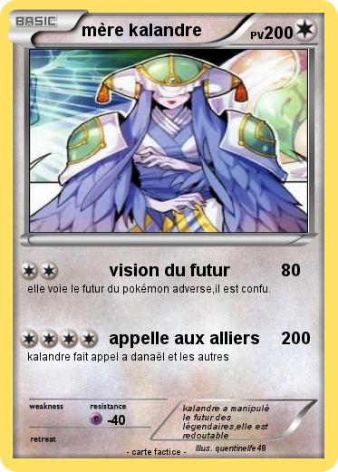 Pokemon mère kalandre