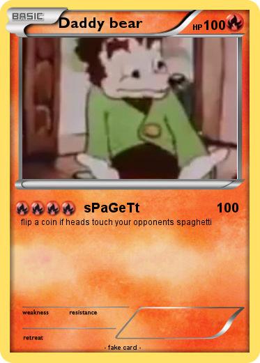 Pokemon Daddy bear