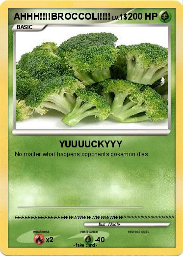 Pokemon AHHH!!!!BROCCOLI!!!!