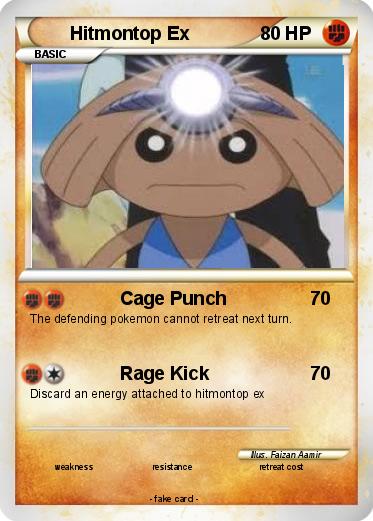 Pokemon Hitmontop Ex
