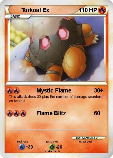 Pokemon Torkoal Ex