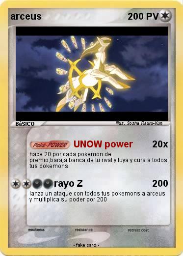 Pokemon arceus