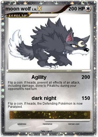 Pokemon moon wolf