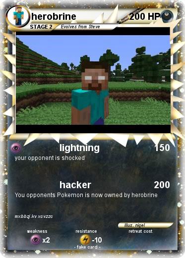 Pokemon herobrine