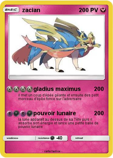 Pokemon zacian