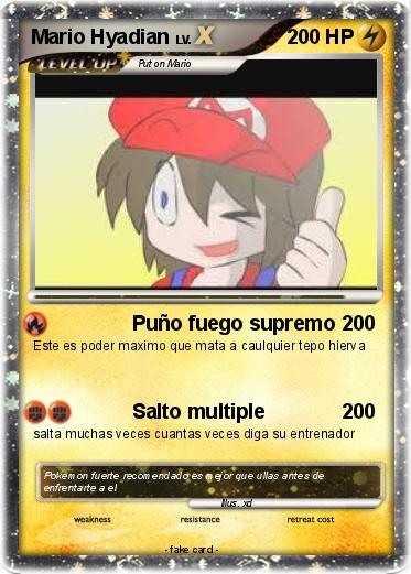 Pokemon Mario Hyadian