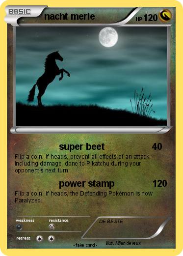 Pokemon nacht merie