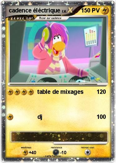Pokemon cadence éléctrique