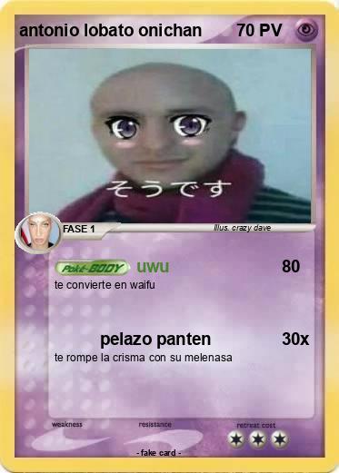 Pokemon antonio lobato onichan