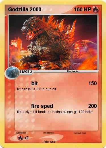Pokemon Godzilla 2000