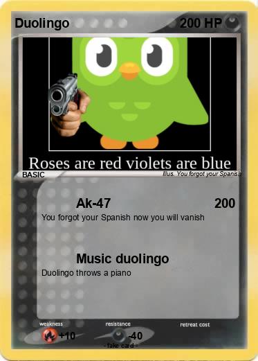 Pokemon Duolingo