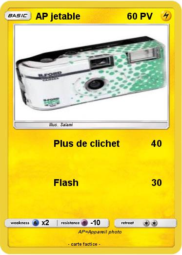 Pokemon AP jetable