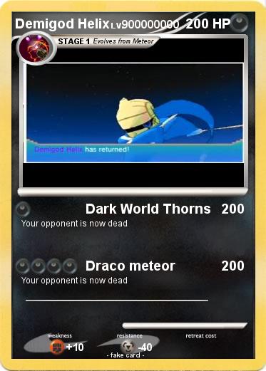 Pokemon Demigod Helix