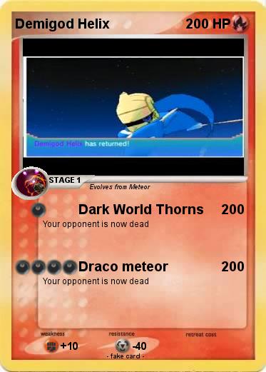 Pokemon Demigod Helix