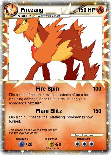 Pokemon Firezang