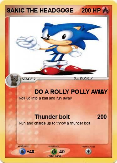 Pokemon SANIC THE HEADGOGE