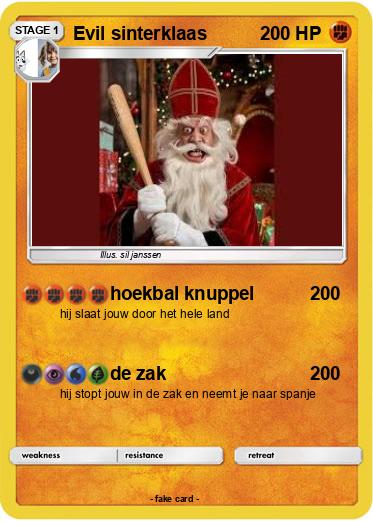Pokemon Evil sinterklaas