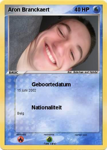 Pokemon Aron Branckaert