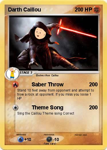 Pokemon Darth Caillou