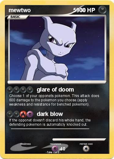Pokemon mewtwo                           5900