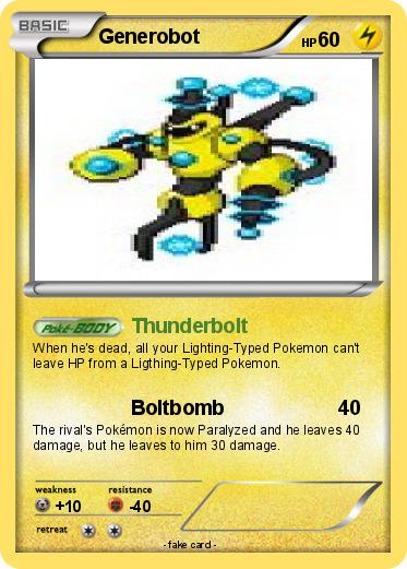 Pokemon Generobot