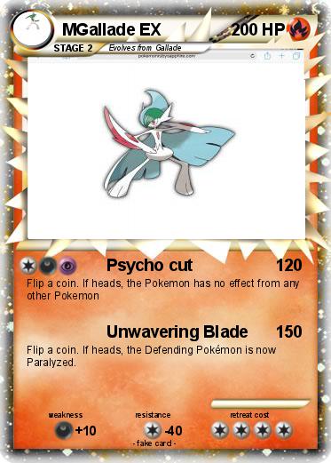 Pokemon MGallade EX