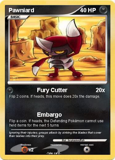 Pokemon Pawniard