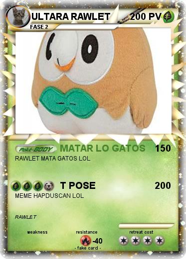 Pokemon ULTARA RAWLET