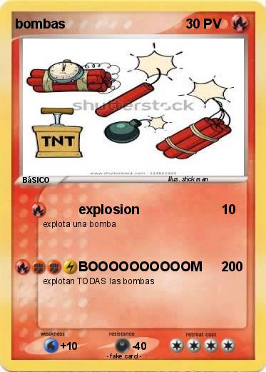 Pokemon bombas