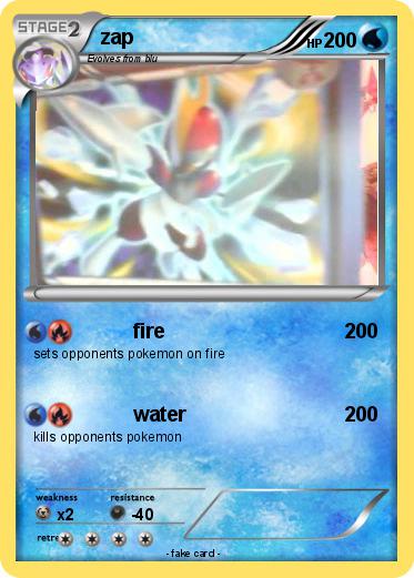 Pokemon zap