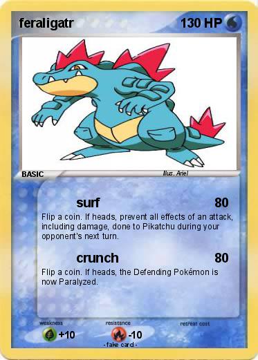 Pokemon feraligatr