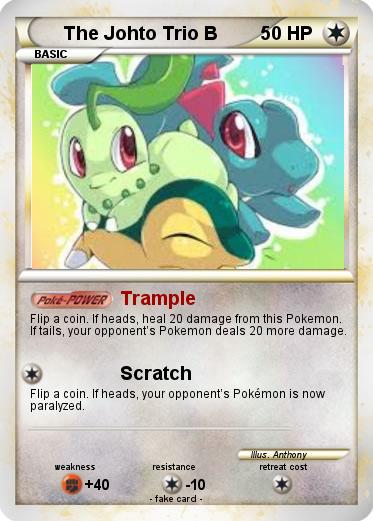 Pokemon The Johto Trio B