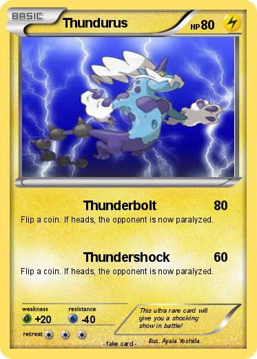 Pokemon Thundurus