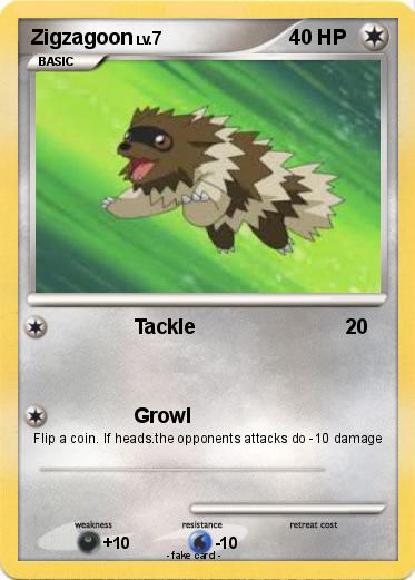 Pokemon Zigzagoon