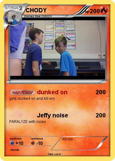 Pokemon CHODY