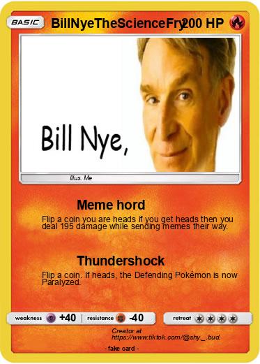 Pokemon BillNyeTheScienceFry