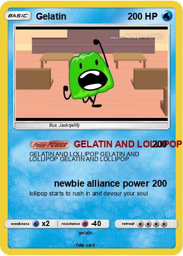 Pokemon Gelatin