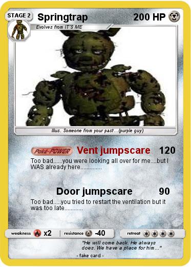 Pokemon Springtrap