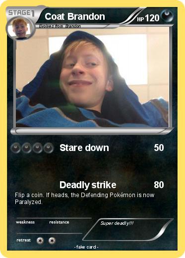 Pokemon Coat Brandon
