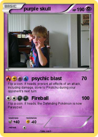 Pokemon purple skull