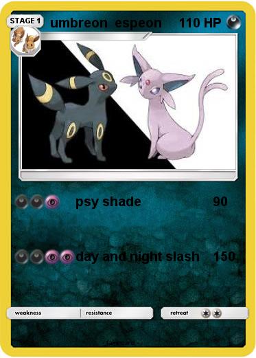 Pokemon umbreon  espeon