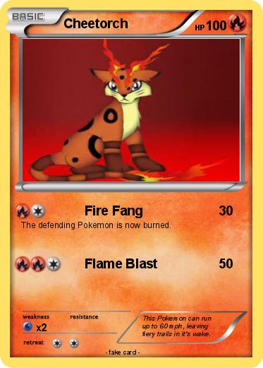 Pokemon Cheetorch