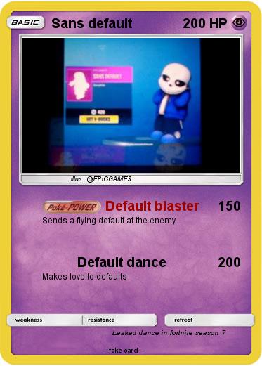 Pokemon Sans default