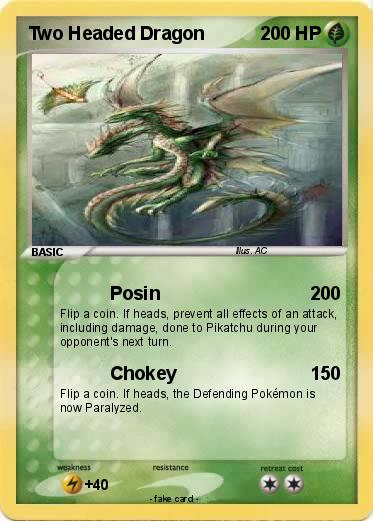 Pokemon Two Headed Dragon