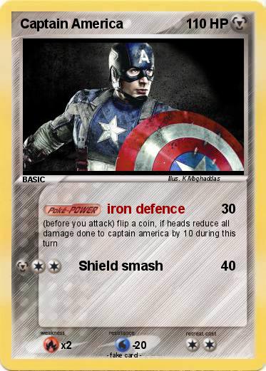 Pokemon Captain America
