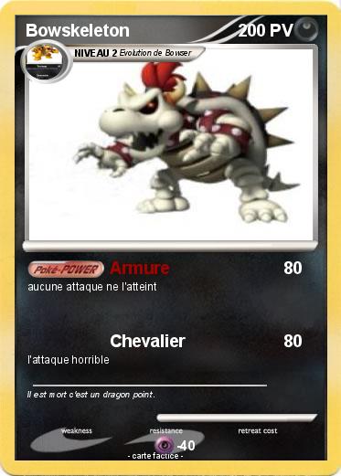 Pokemon Bowskeleton