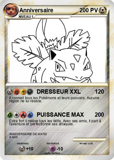 Pokemon Anniversaire