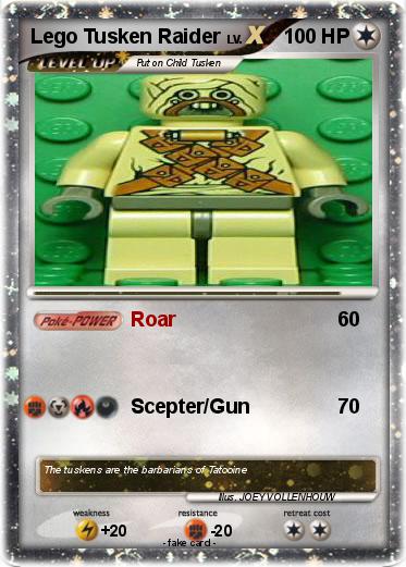 Pokemon Lego Tusken Raider
