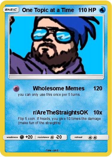 Pokemon One Topic at a Time